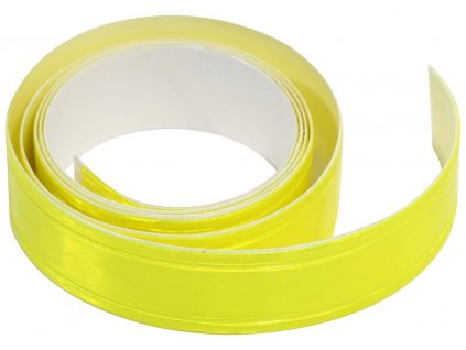 AT-01584_Samolepící páska reflexní 2cm x 90cm žlutá