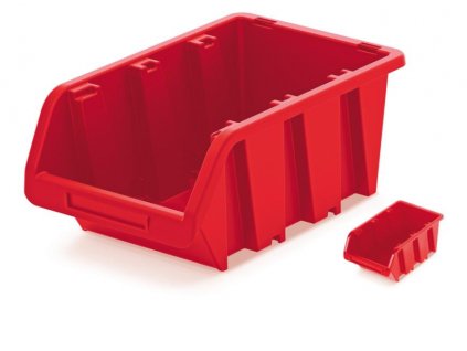 TR239231_Plastový úložný box k organizéru ČERVENÁ 150x200x290mm KTR30-3020