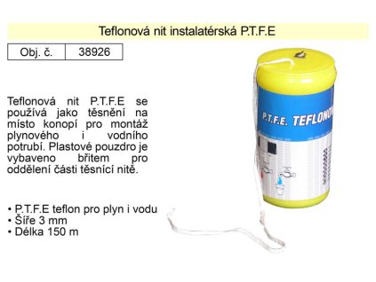 38926_Teflonová nit instalatérská P.T.F.E