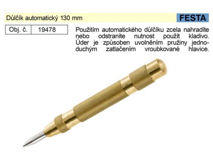 19478_FESTA Důlčík automatický 130 mm