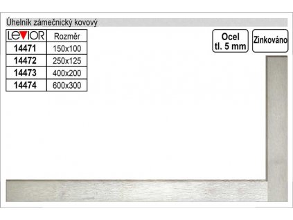 14471_Úhelník zámečnický kovový 100x150mm