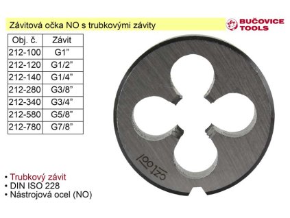 212-140_Závitové očko G1/4"  NO trubkový závit