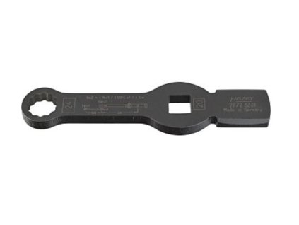 HAZ2872SZ-24_HAZET Rázový očkový klíč 24mm, 12hran, se 2 úderovými plochami, otvor 3/4" čtyřhran