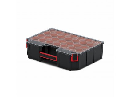 AW30524BL_AWTOOLS Organizér s přihrádkami STŘEDNÍ Plus 390x284mm - výška 105mm