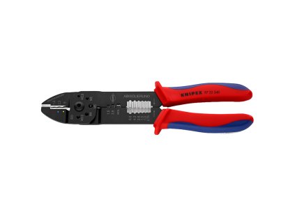 9722240_KNIPEX na kabelové konektory střihací, lisovací, odizolovávací