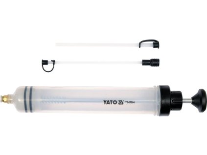 YT-07084_YATO Ruční pumpa, plnička - odsávačka oleje, 500ml