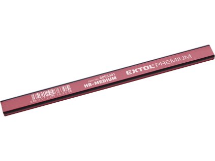 MA8853001_EXTOL PREMIUM tužka tesařská PROFI, 175mm středně tvrdá-HB 8853001