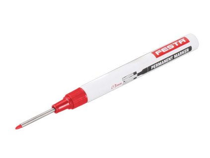 13247_FESTA tužka značkovač hloubkový permanentní (fix) červený