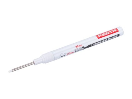 13248_FESTA tužka značkovač hloubkový permanentní (fix) bílý