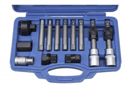 QS20352_QUATROS QS2020352 Sada přípravků klíčů na demontáž řemenice alternátoru