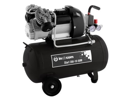 P51231022_INAIRCOM Start 356-10-50M Pojízdný dvoupístový kompresor 10bar, 50l, P51231022