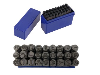 100-06612_razící matrice, raznice - písmena, abeceda velikost 10 mm, TRIUMF