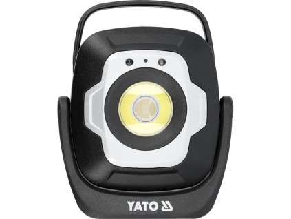 YT-818214_YATO Aku světlo LED reflektor 10W se senzorem pohybu, USB nabíjecí, magnet