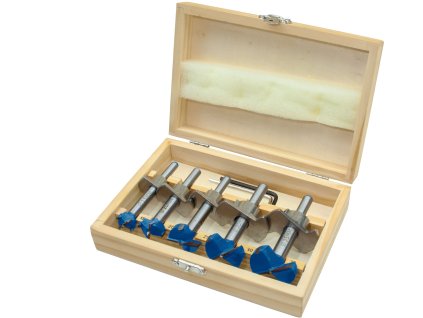 MA902003_Sukovníky do dřeva s hloubkovým dorazem, sada 15-35mm, sukovací vrtáky s SK plátky