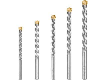 MATACSD5051_TOTAL industrial Sada vrtáků do zdiva cihly betonu 4 -10 mm, pouzdro