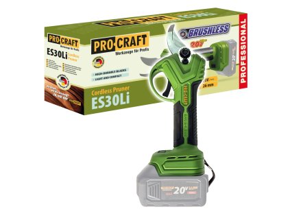 ES30LIBB_Aku nůžky na větve Procraft ES30Libb (bez baterie a nabíječky)