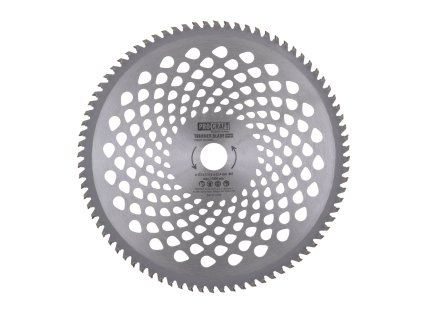 H-80T_Nůž křovinořezu (kotouč) (D255*25.4)  80T PROCRAFT
