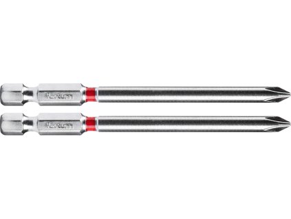MA4741221_FORTUM Bit křížový phillips, sada 2ks, PH 1x90mm, S2 4741221