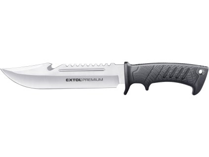 MA8855322_EXTOL PREMIUM nůž lovecký nerez, 318/193mm 8855322