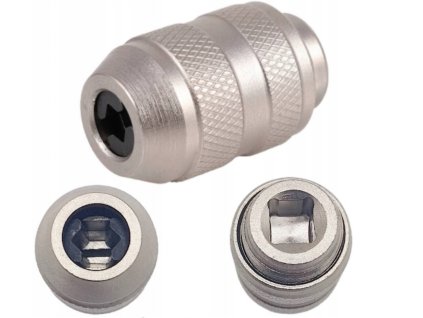 QS14664_QUATROS Nástavec na závitníky M5-M12, adaptér na ráčnu 3/8"