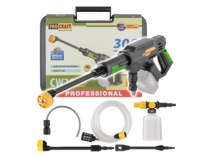 CW20BB_PROCRAFT CW20bb Aku tlaková myčka (bez baterie a nabíječky)