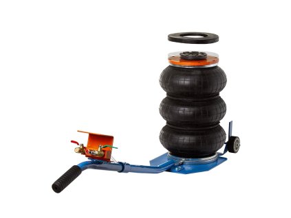 C80350_CATA Pojízdný pneumatický měchový zvedák 3,5t balonový, 140-400mm, dlouhá rukojeť