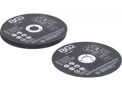 70998_BGS Sada řezný kotouč na kov a na nerez průměr 75x1,0x10 mm, 5ks