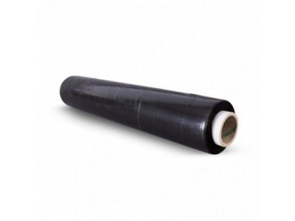 TR217935_Strečová folie šíře 50cm, návin 250m, černá, 23 µm