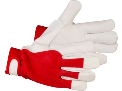 TR3134265_STREND PRO Zimní pracovní rukavice Marvic Winter vel. 10, zateplené, kůže/textil