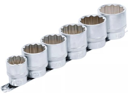 BGS70102_BGS Gola ořechy dvanáctihranné sada 24-38mm 1/2"