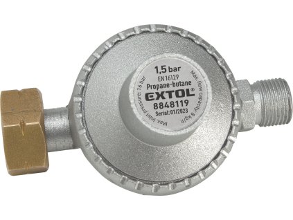 MA8848119_EXTOL PREMIUM regulátor tlaku pro hořáky na propan-butan, 1,5bar, výstup závit G3/8"L