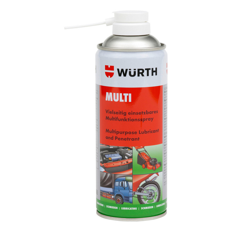 WÜRTH Mazivo ve spreji - údržbový multifunkční olej MULTI SPREJ 400 ML 089305540 0.35 Kg NÁŘADÍ Sklad2 089305540 1