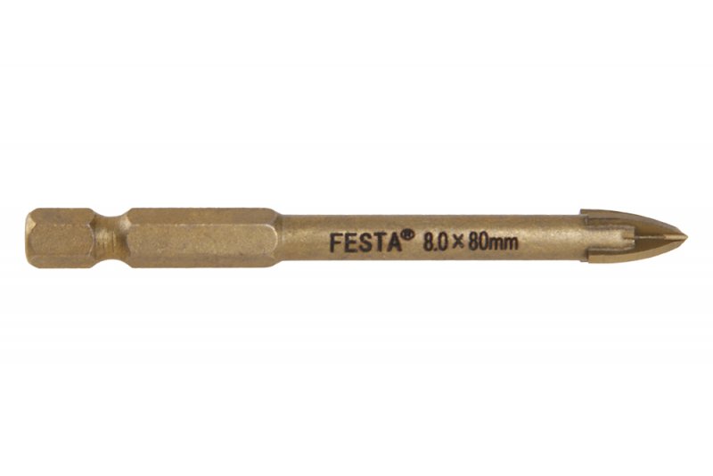 Vrták do skla a keramiky průměr 8mm FESTA 0.0325 Kg NÁŘADÍ Sklad2 24783