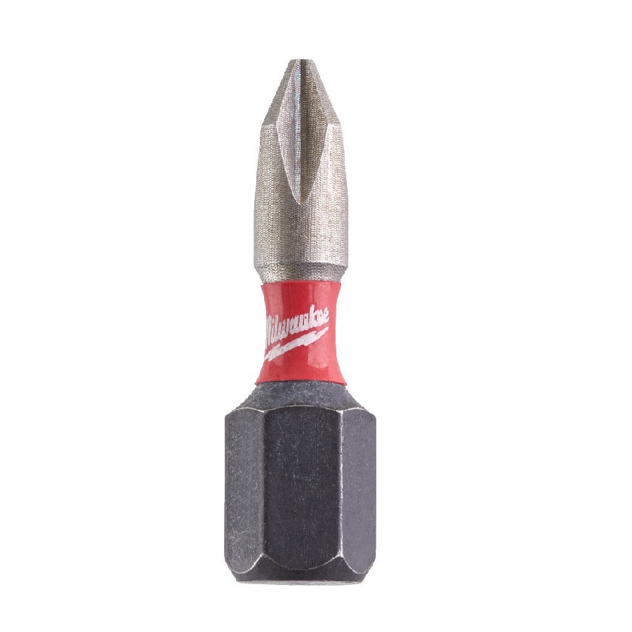 MILWAUKEE Shockwave bit křížový PH2x25mm 1/4 Impact Duty - 1ks 0.01 Kg NÁŘADÍ Sklad2 4932430853-1