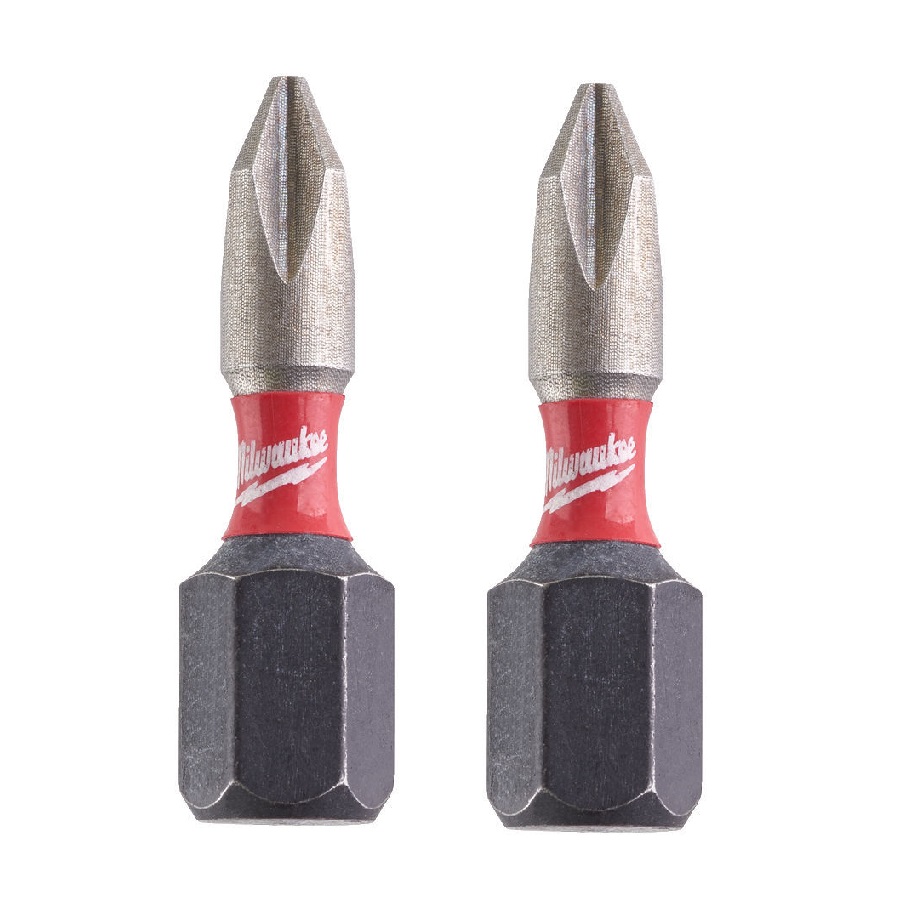 MILWAUKEE Shockwave bit křížový PH3x25mm 1/4 Impact Duty - 2ks 0.01 Kg NÁŘADÍ Sklad2 4932430857