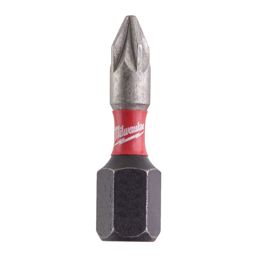 MILWAUKEE Shockwave bit křížový PZ2x25mm 1/4 Impact Duty - 1ks 0.01 Kg NÁŘADÍ Sklad2 4932430864-1 45