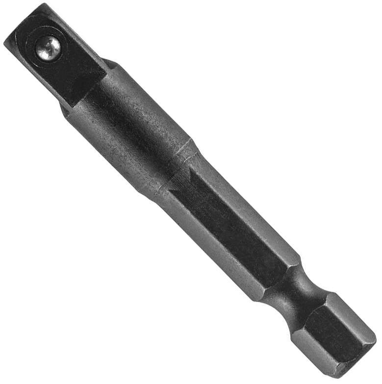 Adaptér Hex 1/4" se čtyřhranem 1/4", délka 50mm, úderový Graphite 0.044 Kg NÁŘADÍ Sklad2 56H555 6