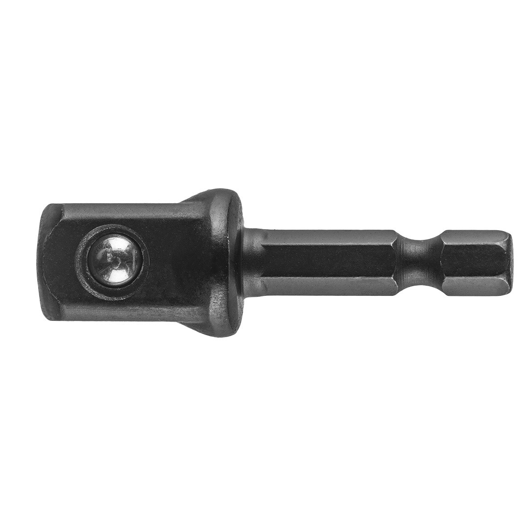 Adaptér Hex 1/4" se čtyřhranem 1/2", délka 50mm, úderový Graphite 0.044 Kg NÁŘADÍ Sklad2 56H556
