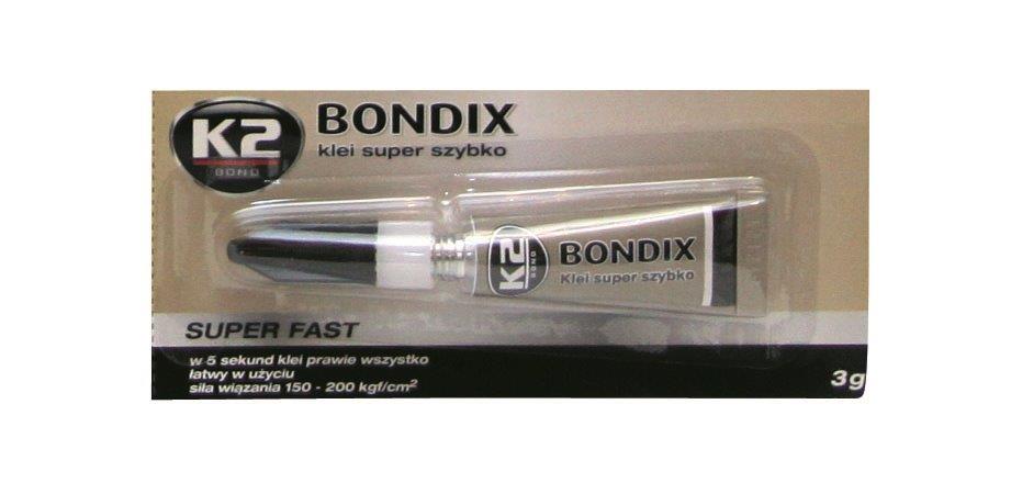 K2 BONDIX PLUS 3g - vteřinové lepidlo 0.005 Kg NÁŘADÍ Sklad2 AT-AMEB100