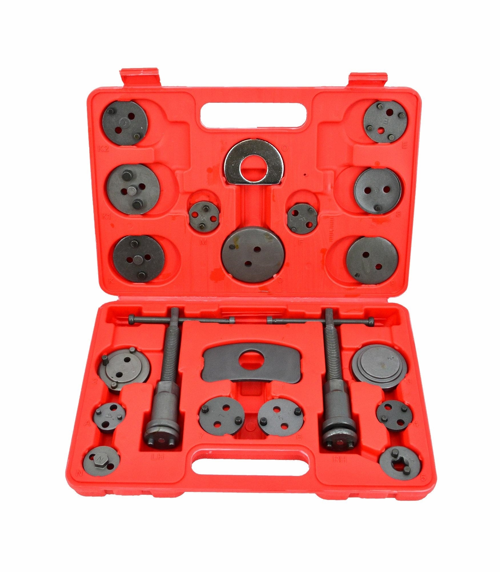 AWTOOLS Stlačovák brzdových pístů, sada na montáž kotoučových brzd 21 kusů AW18821 2.363 Kg NÁŘADÍ Sklad2 AW18821
