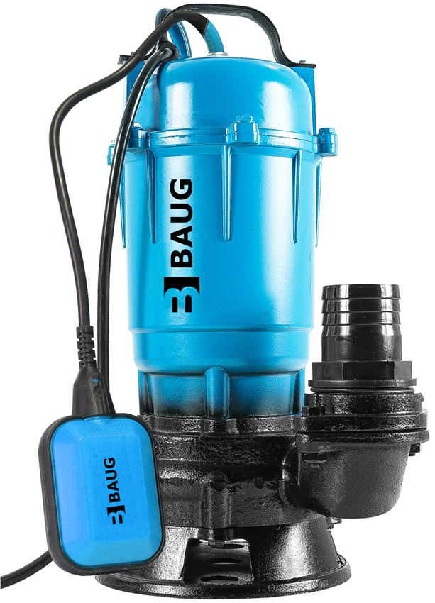 BAUG Kalové čerpadlo do studny a septiku 750W s plovákem B5201 12 Kg NÁŘADÍ Sklad2 B5201