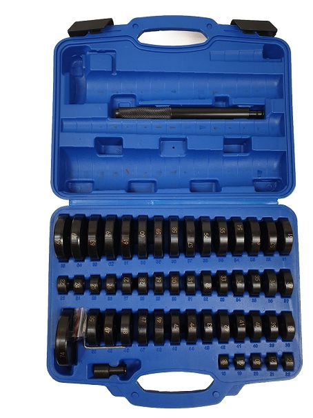 SILVER Sada na lisování ložisek 18-74mm, 52 dílů 11.75 Kg NÁŘADÍ Sklad2 EX10976