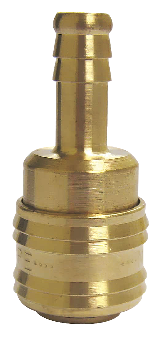 Rychlospojka vzduchová hadicová zásuvka mosazná na hadici 9mm (3/8") 0.04 Kg NÁŘADÍ Sklad2 INR76120914