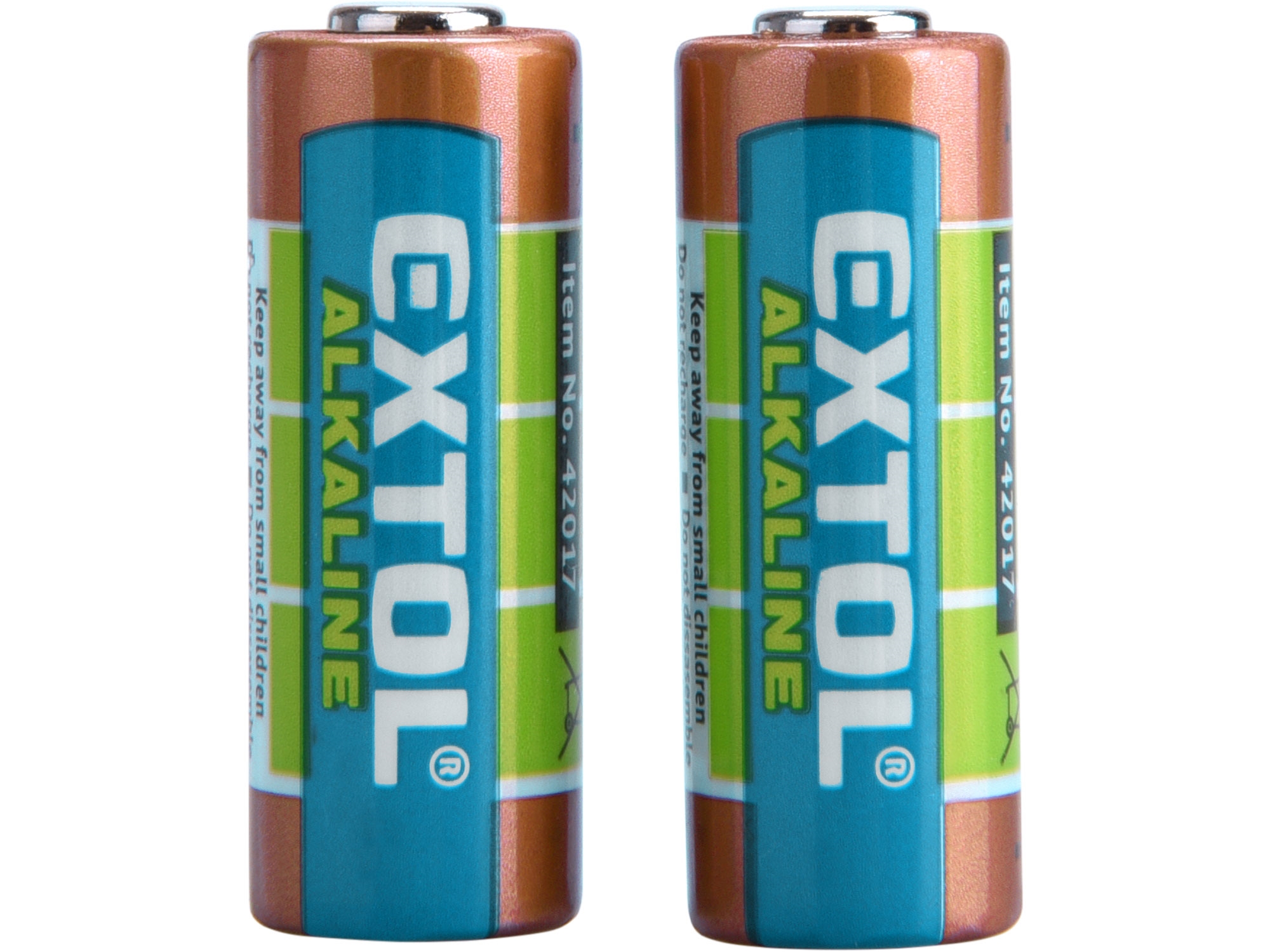 EXTOL ENERGY Tužkové baterie 12V (23A) alkalické, balení 2ks 0.028 Kg NÁŘADÍ Sklad2 MA42017