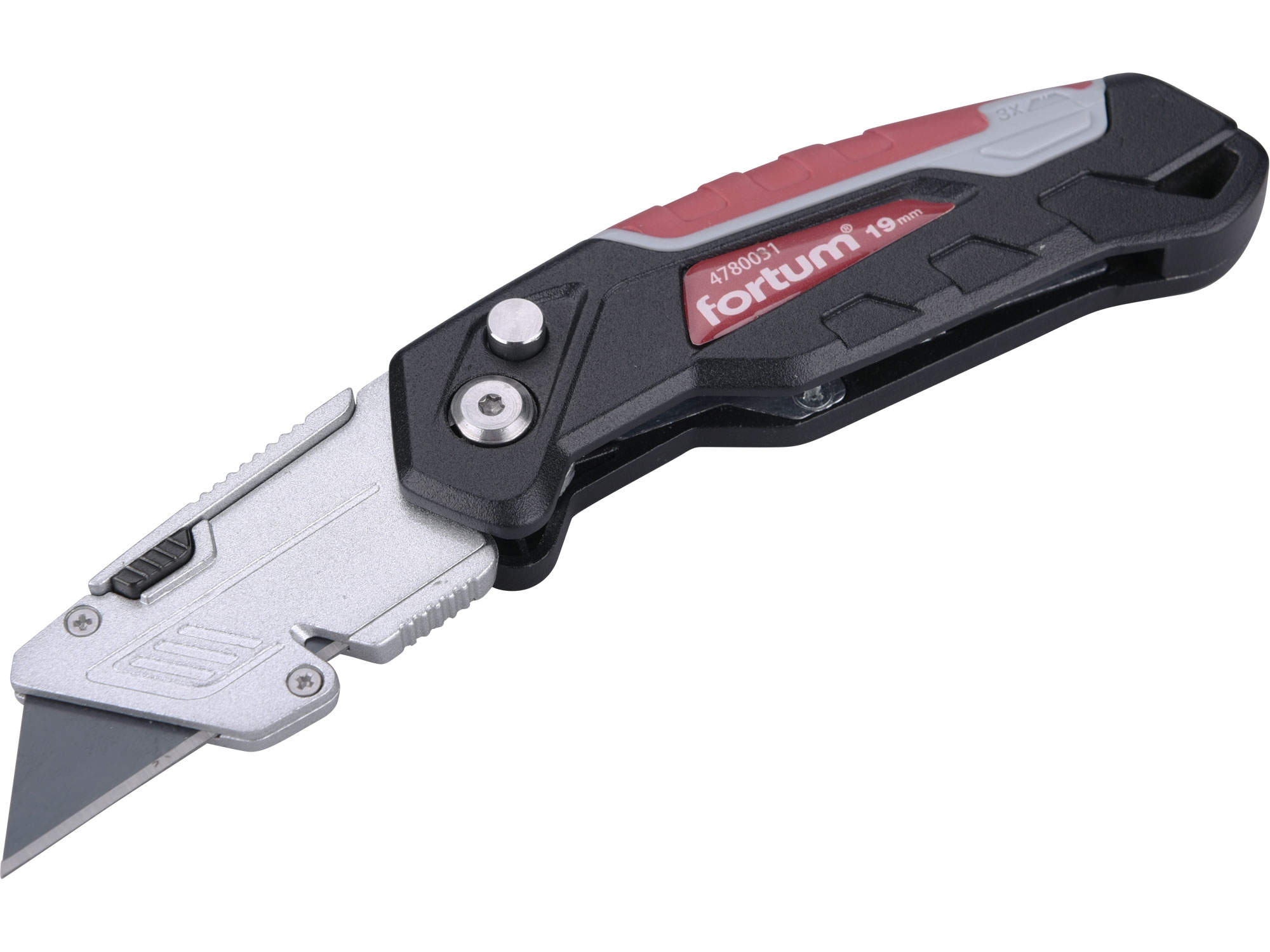 FORTUM nůž zavírací s výměnným břitem a zásobníkem, 19mm 4780031 0.146 Kg NÁŘADÍ Sklad2 MA4780031