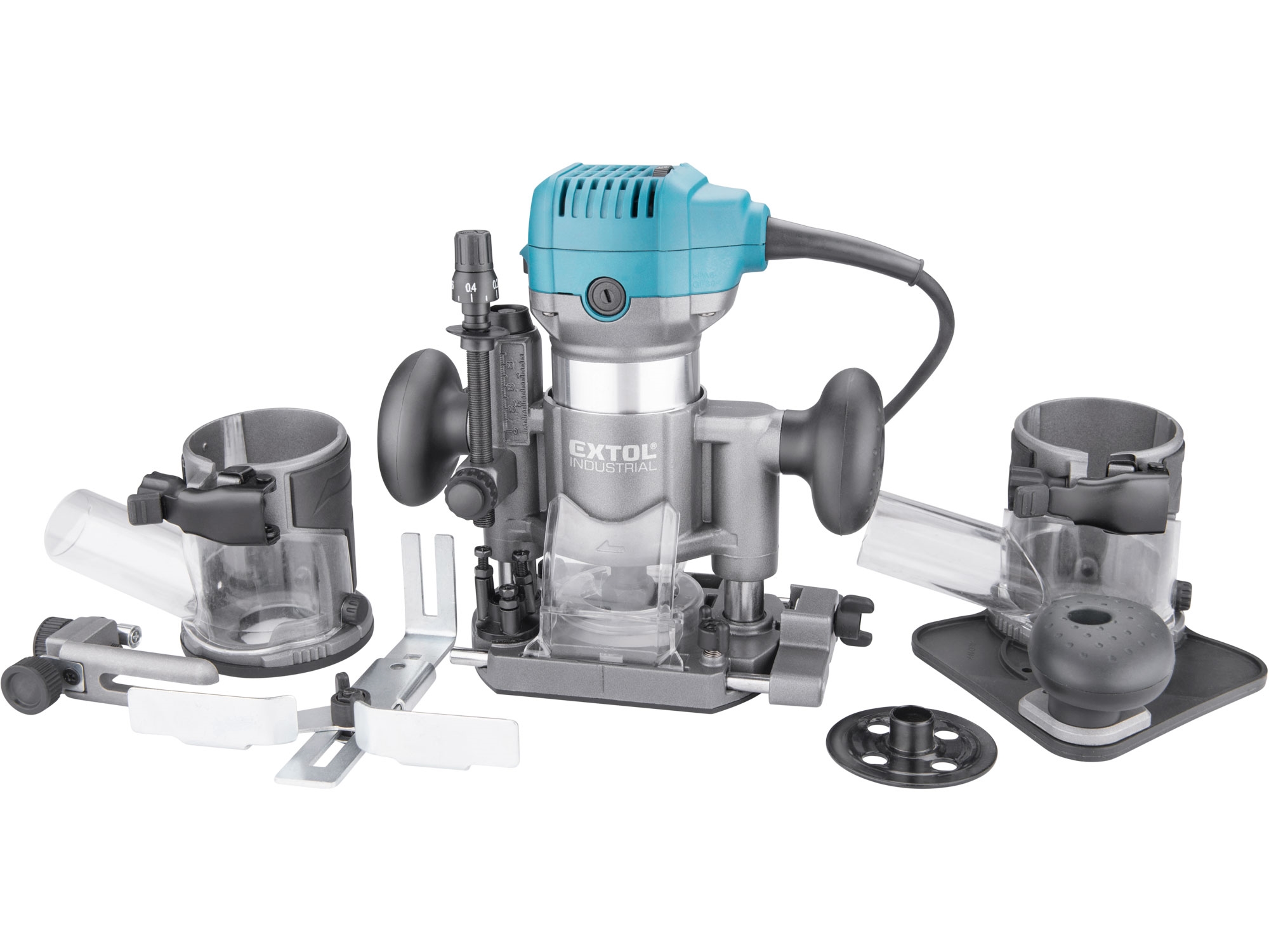 EXTOL INDUSTRIAL frézka multifunkční, 710W 8793302 6.433 Kg NÁŘADÍ Sklad2 MA8793302