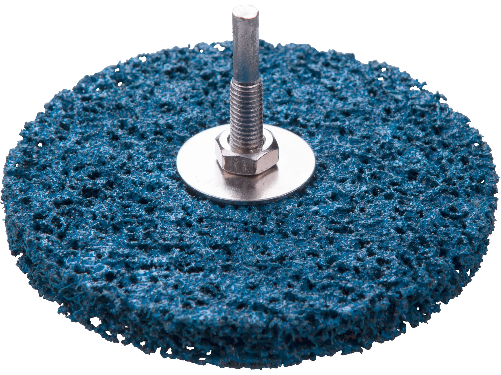 Kotouč brusný nylonový porézní na kov půměr 115mm, na stopce, abrasivo SiC 0.132 Kg NÁŘADÍ Sklad2 MA8803358