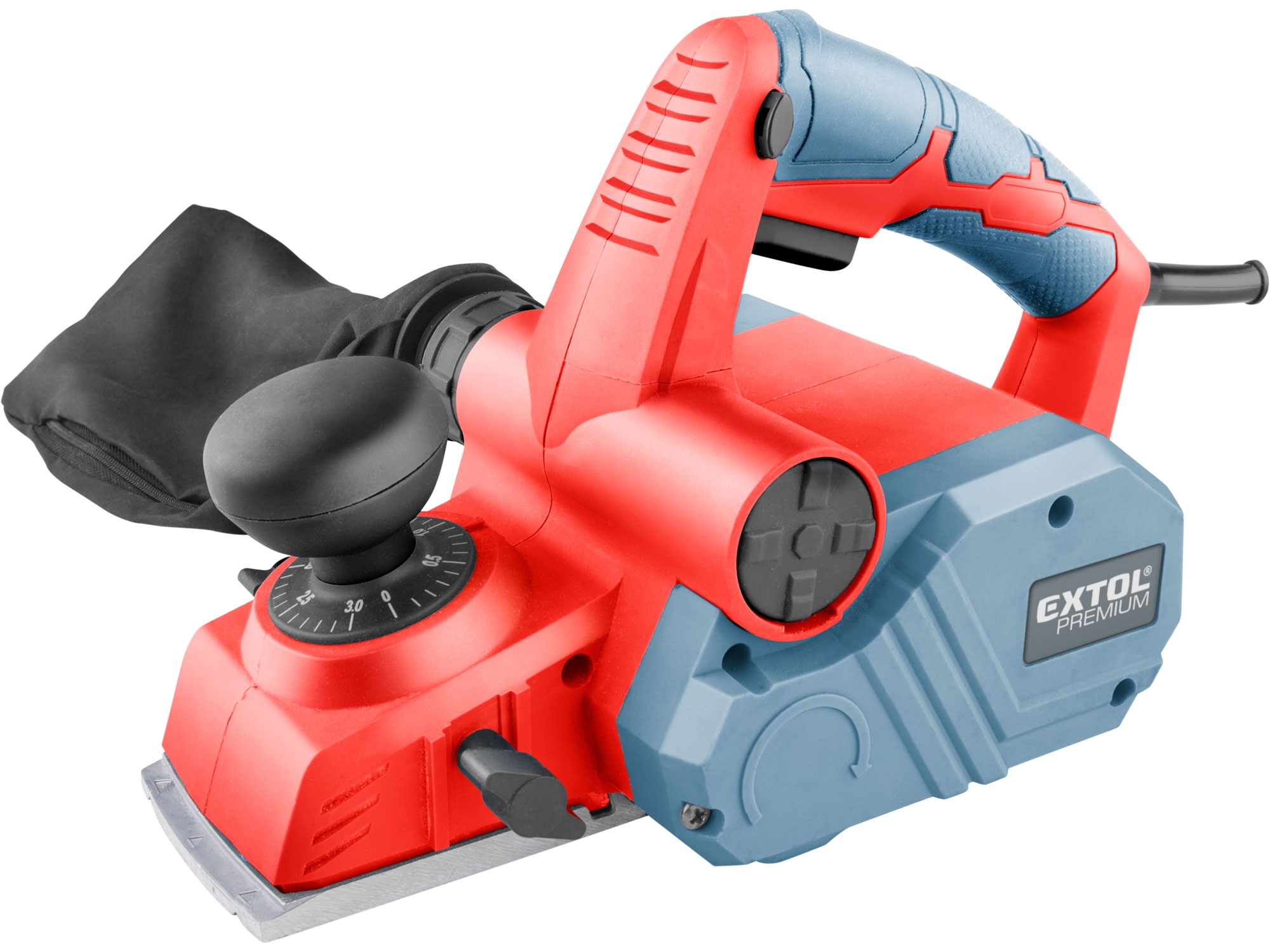 EXTOL PREMIUM elektrický hoblík šíře 82mm, 900W, polodrážka 24mm 4.25 Kg NÁŘADÍ Sklad2 MA8893406