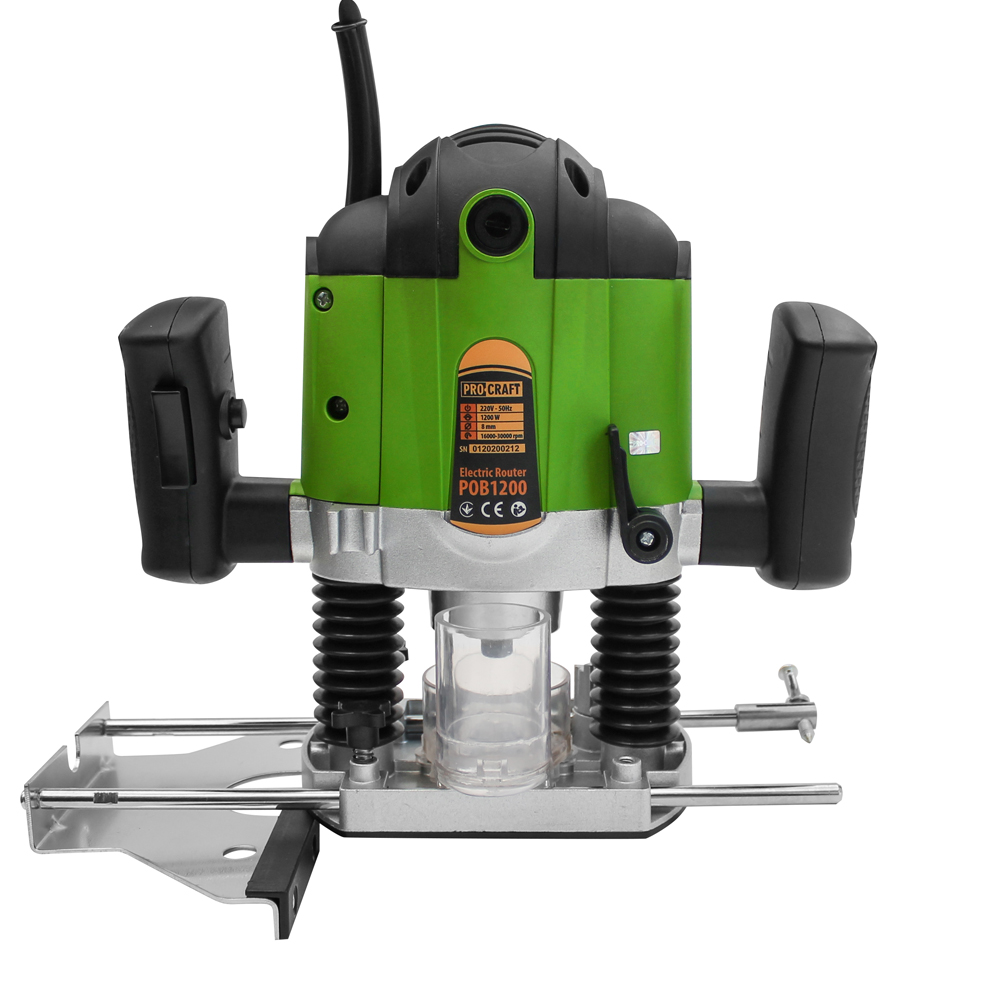 PROCRAFT Frézka horní 8mm 1200W + sada fréz POB1700 4 Kg NÁŘADÍ Sklad2 POB1700