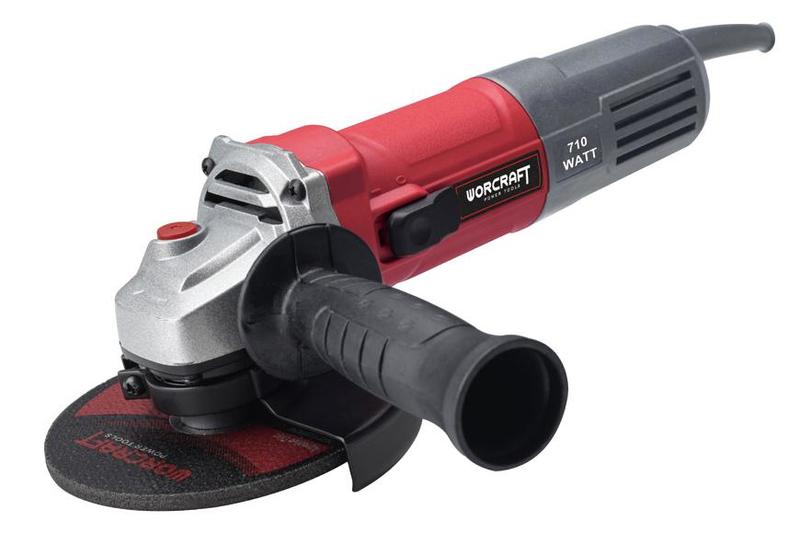 Bruska úhlová 125m 710W Worcraft AG08-125P + dva řezné kotouče (TR113112) 2.46 Kg NÁŘADÍ Sklad2 TR113112